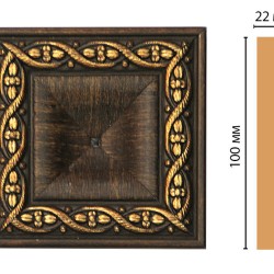 Вставка цветная DECOMASTER D207-1 (100*100*22мм)