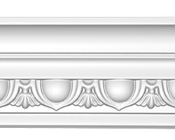 Плинтус потолочный с рисунком DECOMASTER DT-23F гибкий (80*48*2400мм)